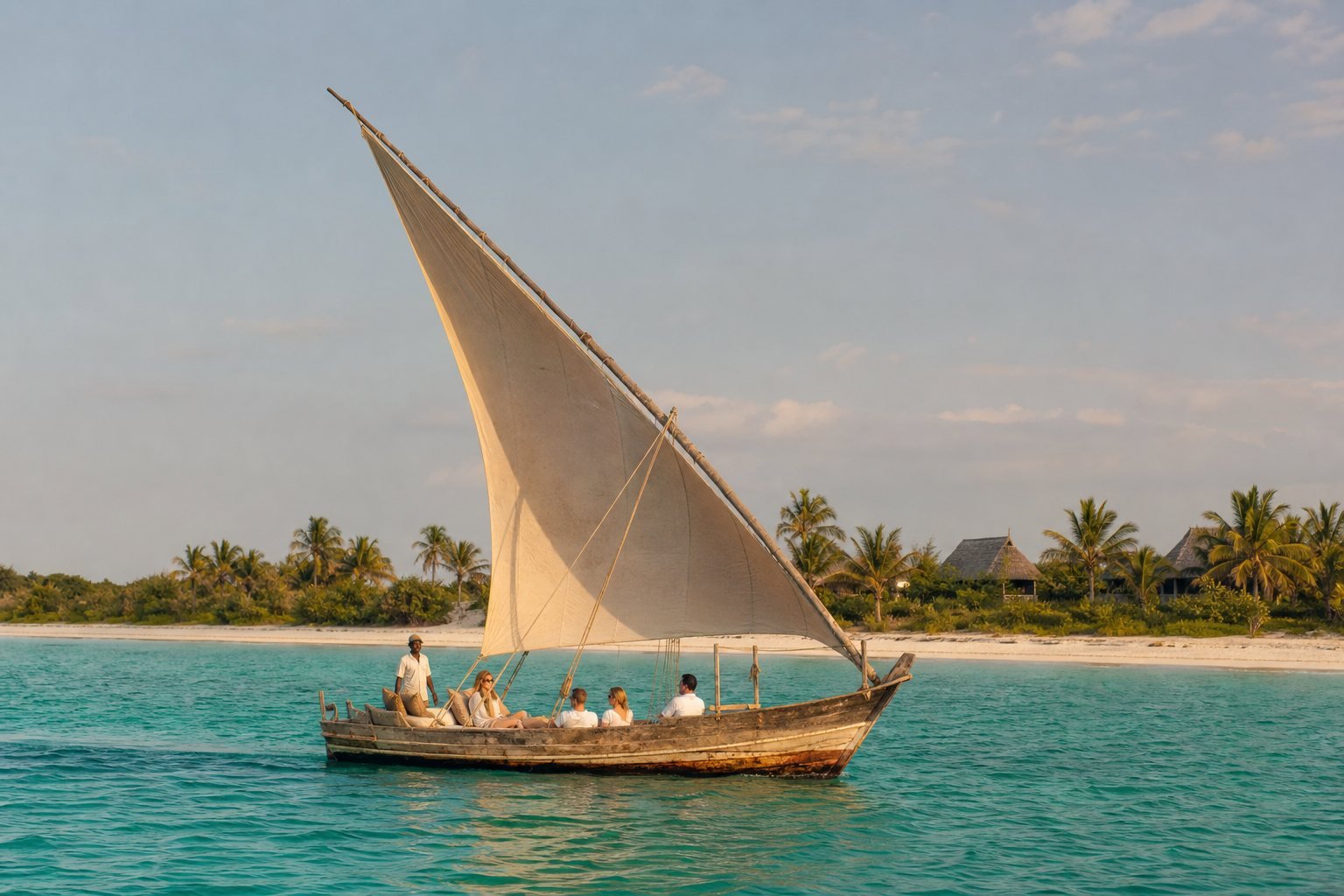 Dhow sailing