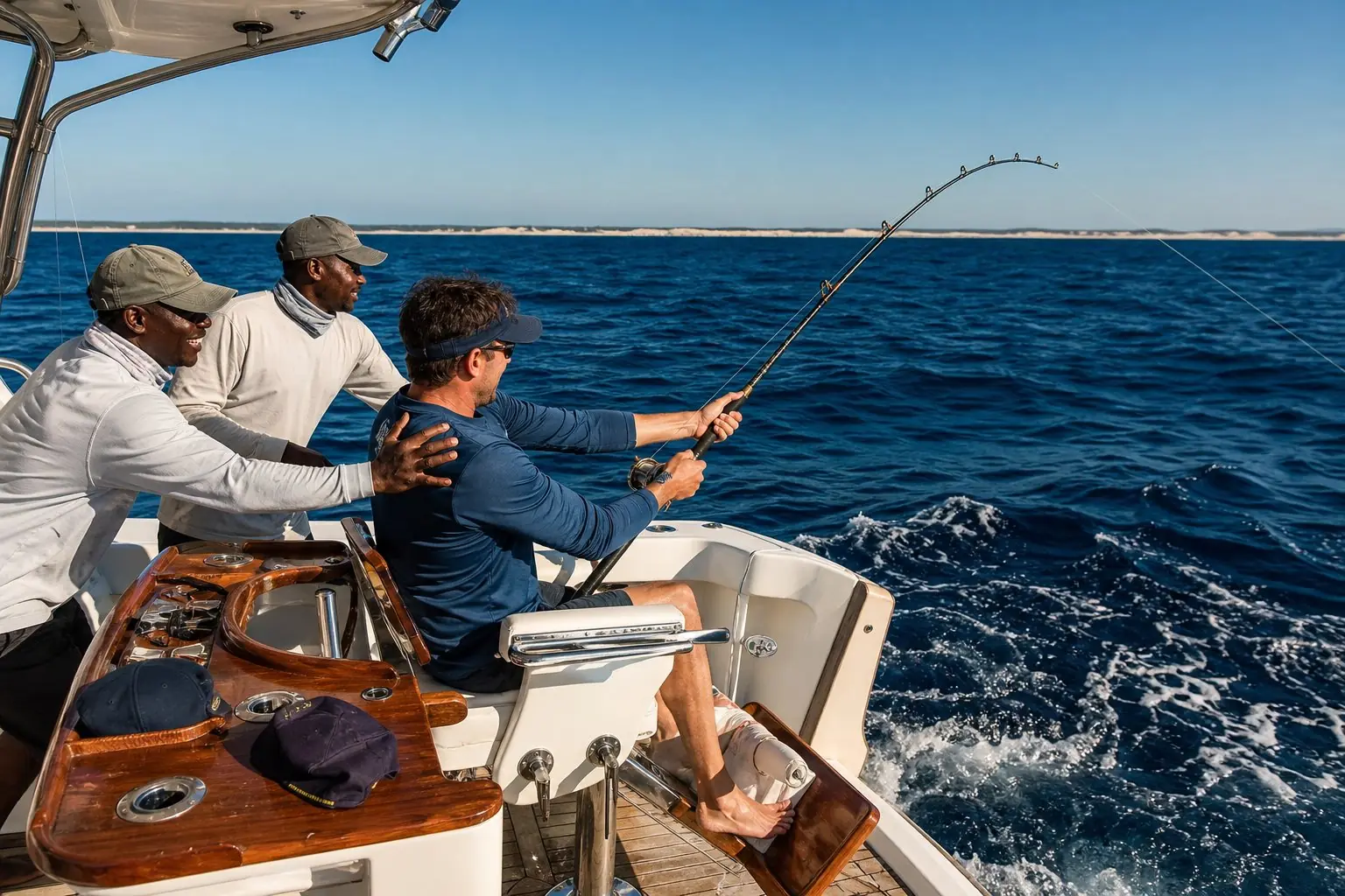 Deep-sea sport fishing